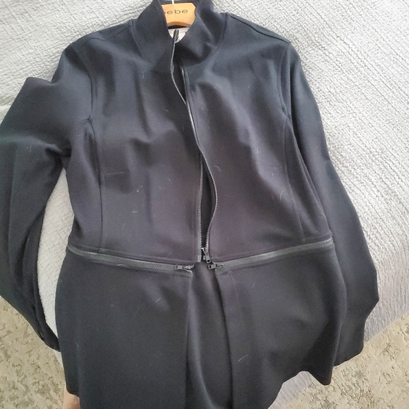CAbi zip off peplum jacket - Picture 2 of 5